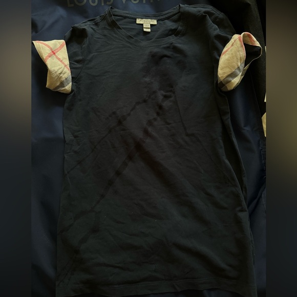 Burberry navy t shirt small - Picture 4 of 11
